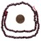 The Bead Chest Faceted Round Almandine Garnet Beads 5mm Purple Gemstone 14 Inch Strand